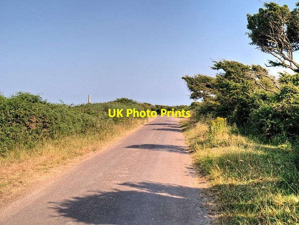 Photo 6"x4" Culver Down Road Yaverland\/SZ6185 c2013 P1