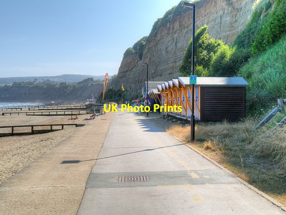 Photo 6"x4" Beach Huts, Sandown Sandown c2013