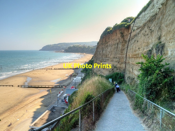 Photo 6"x4" Cliff Path Sandown c2013