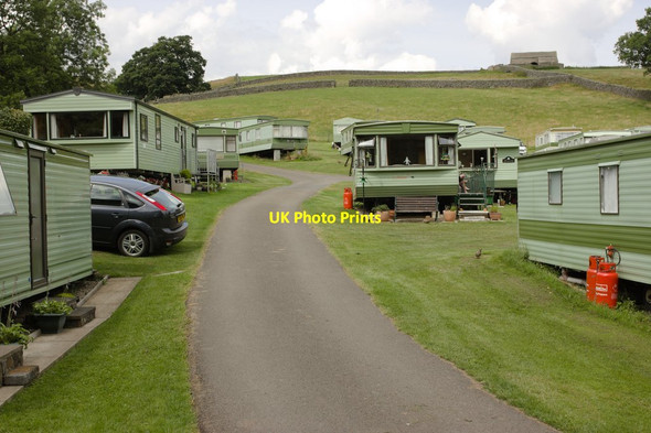Photo 6"x4" Westfield House Caravan Park Pateley Bridge c2013