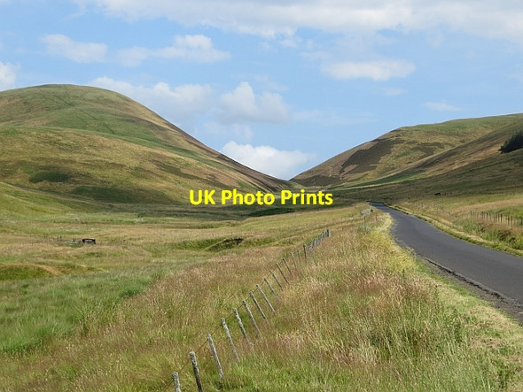 Photo 6"x4" Pass, Moorfoot Hills Williamslee c2013
