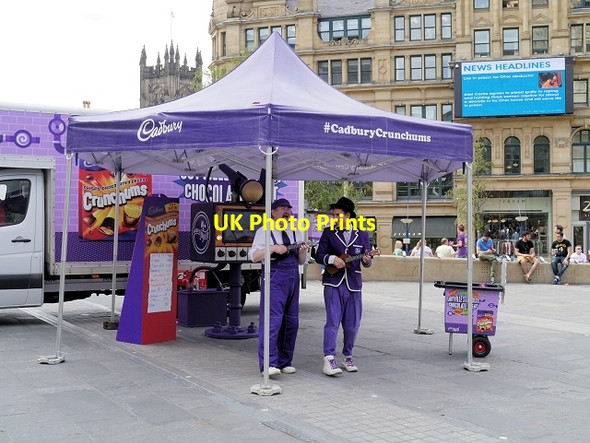 Photo 6"x4" Crunchums Tent, Exchange Square Manchester c2013