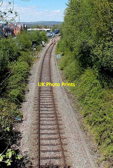 Photo 6"x4" One track into two, Llandrindod Wells Llandrindod Wells\/Llandrindod c2013