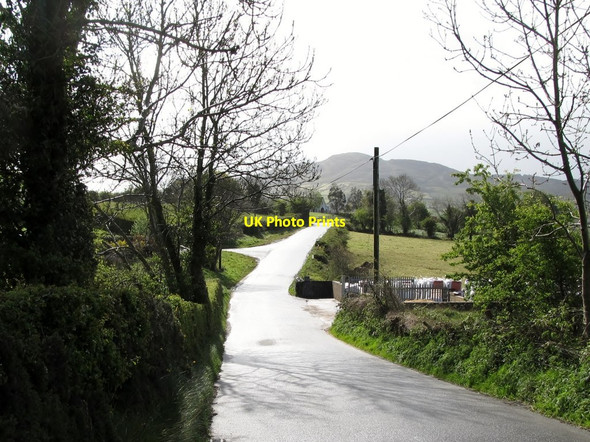 Photo 6"x4" View south-eastwards along Carrickcroppan Road Camlough c2012