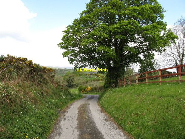 Photo 6"x4" The winding Lissaraw Road Camlough c2012