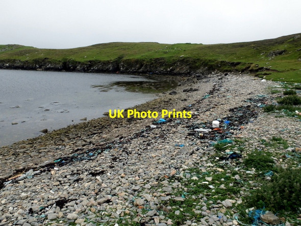 Photo 6"x4" Beach at the head of Pund Voe Port Arthur c2013