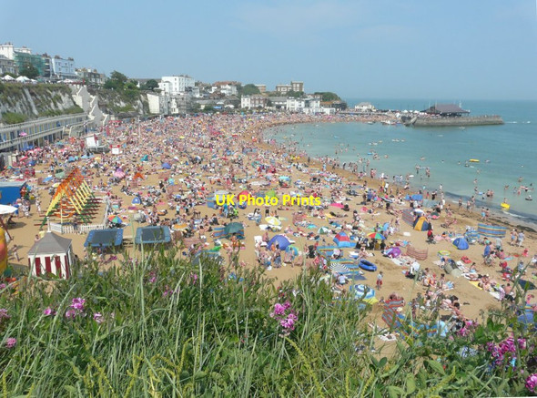 Photo 6"x4" Viking Bay, Broadstairs Broadstairs c2013
