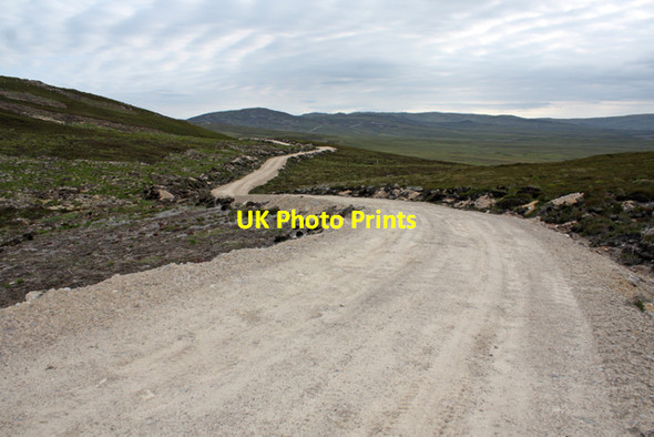 Photo 6"x4" A new estate track Carn nan Clach Garbha c2013