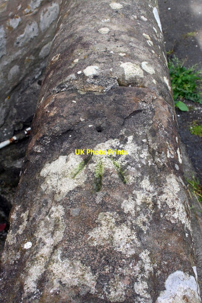 Photo 6"x4" Benchmark on parapet of Settlebeck Bridge Sedbergh c2013