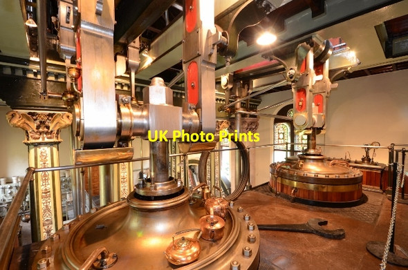 Photo 6"x4" Papplewick Pumping Station - Cylinders Blidworth Dale c2013