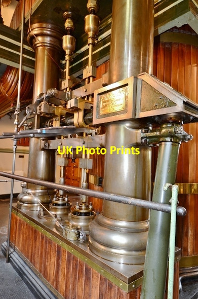 Photo 6"x4" Papplewick Pumping Station - Cylinders Blidworth Dale c2013 P1