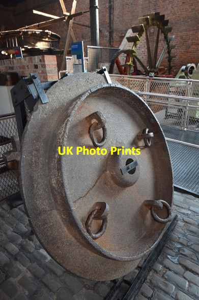 Photo 6"x4" MOSI - Newcomen engine piston Manchester c2013
