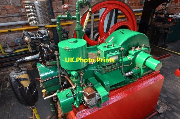 Photo 6"x4" MOSI - National gas engine Manchester c2013