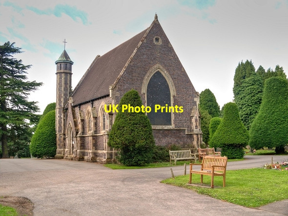 Photo 6"x4" Chapel at Warwick Cemetery Warwick c2013