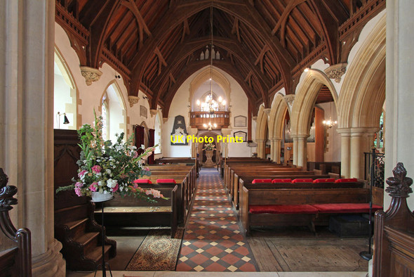 Photo 6"x4" St Mary, Culford - West end Culford c2013