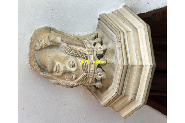 Photo 6"x4" St Mary, Culford - Corbel Culford c2013 P1