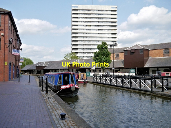 Photo 6"x4" Coventry Canal Basin Coventry c2013 P1