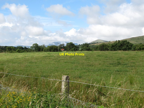 Photo 6"x4" Grazing land west of Tullyframe Road Attical c2013