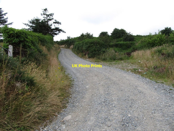 Photo 6"x4" Private track linking with the Ballymaderfy Road Attical c2013
