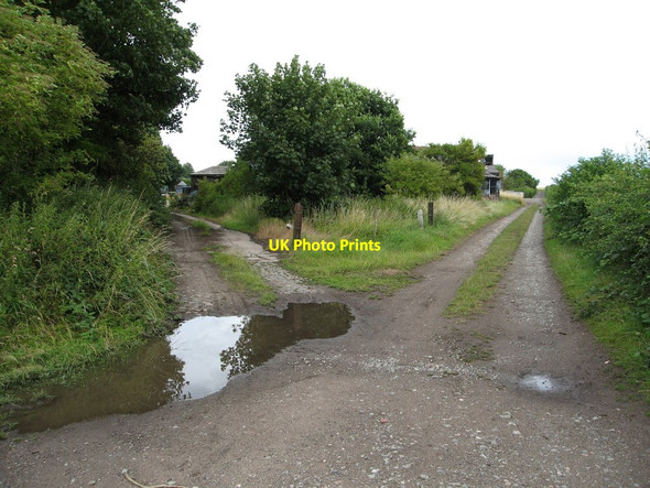 Photo 6"x4" Tracks beside Parkside Farm Aston\/SJ5578 c2013
