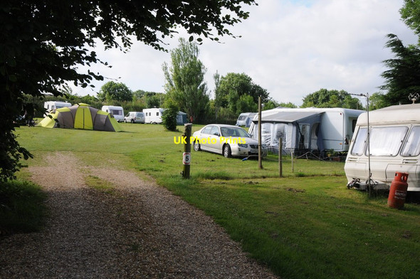 Photo 6"x4" Road End Farm campsite Stamford\/TF0207 c2013
