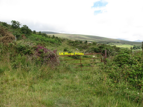 Photo 6"x4" Field access gate on the east side of the Finlieve Track Attical c2013