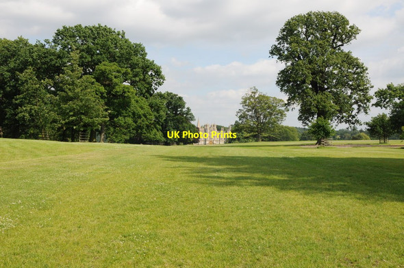 Photo 6"x4" View to Burghley House Stamford\/TF0207 c2013