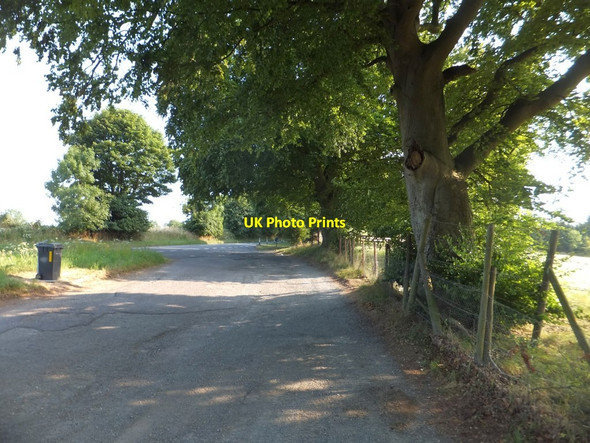 Photo 6"x4" Lay-by by Fosse Way north of Stow-on-the-Wold Stow-on-the-Wold c2013