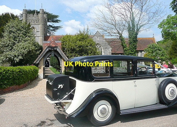 Photo 6"x4" Hambleden church Hambleden c2013