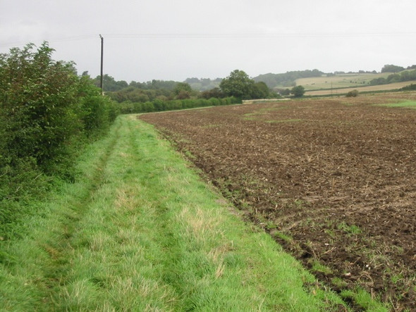 Photo 6"x4" The Elham Valley Way in the direction of Elham Elham c2008