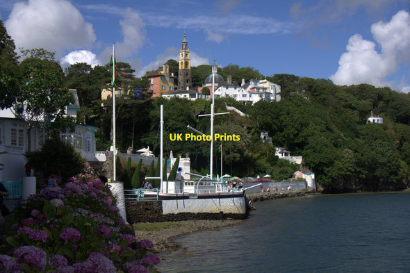 Photo 6"x4" The harbour at Portmeirion Porthmadog c2013