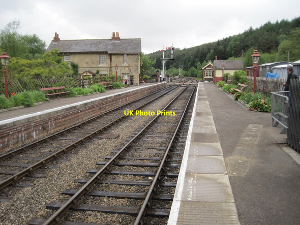 Photo 6"x4" Levisham railway station, Yorkshire Newton-on-Rawcliffe c2010