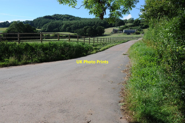 Photo 6"x4" Driveway to Ricketts Farm Skenfrith c2013