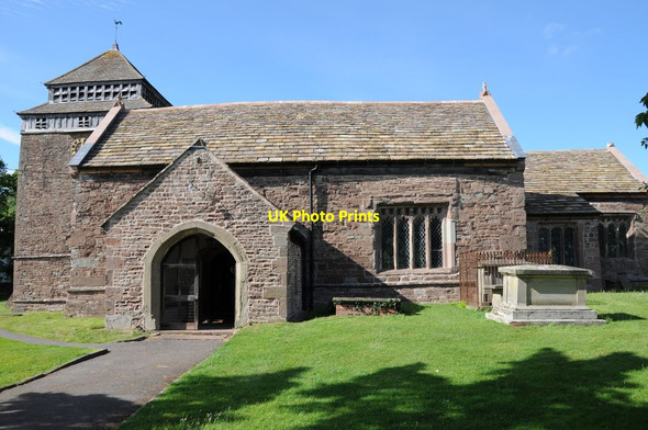 Photo 6"x4" St Bridget's church, Skenfrith Skenfrith c2013
