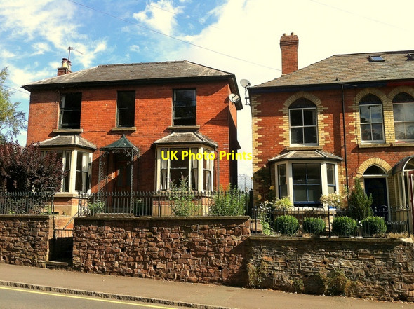 Photo 6"x4" Victorian villas, Ross-on-Wye Ross-on-Wye c2013