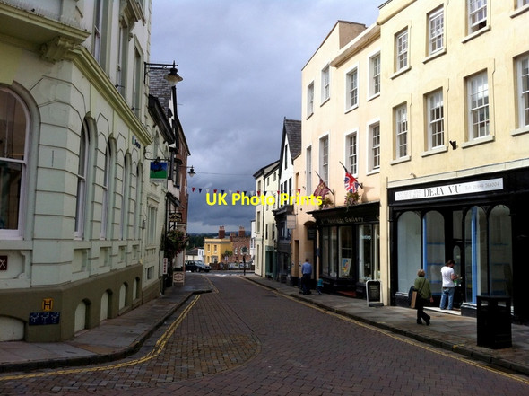 Photo 6"x4" Ross-on-Wye High Street Ross-on-Wye c2013
