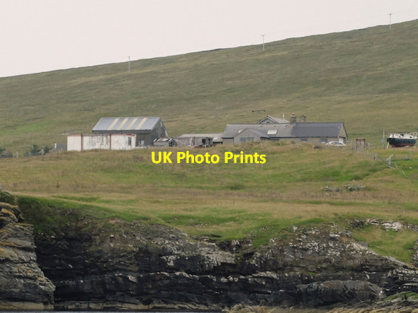 Photo 6"x4" West coast of Bressay Grindiscol c2013