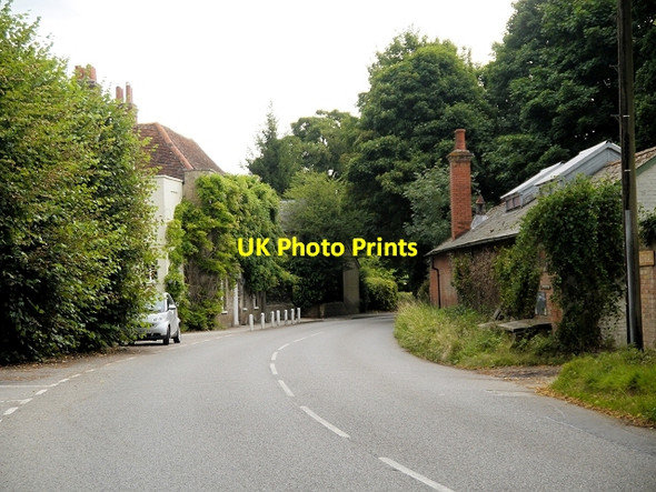 Photo 6"x4" East Bergholt, Rectory hill East Bergholt c2013