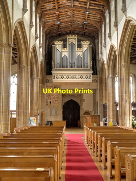 Photo 6"x4" Dedham Parish Church, Nave Dedham c2013