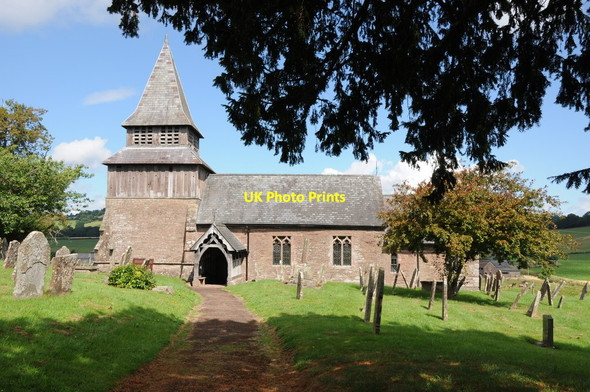 Photo 6"x4" Orcop church Orcop c2013