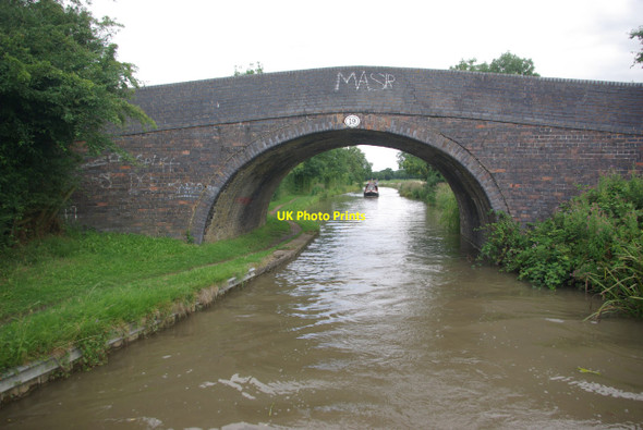 Photo 6"x4" Barn Lane Bridge, Ashby Canal Higham on the Hill c2013