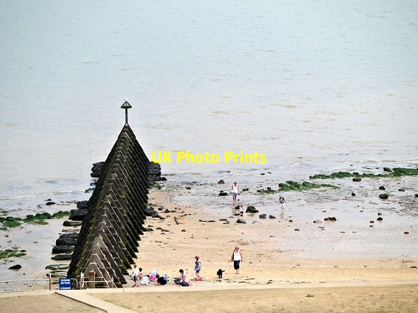 Photo 6"x4" Groyne, The Naze Beach Walton-On-The-Naze c2013