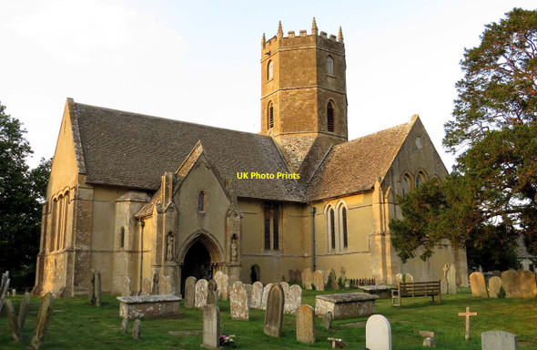Photo 6"x4" St Mary's Church in Uffington Uffington\/SU3089 c2013