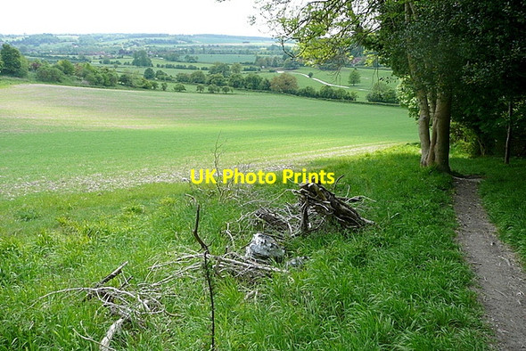 Photo 6"x4" Towards the Hambleden valley Hambleden c2013