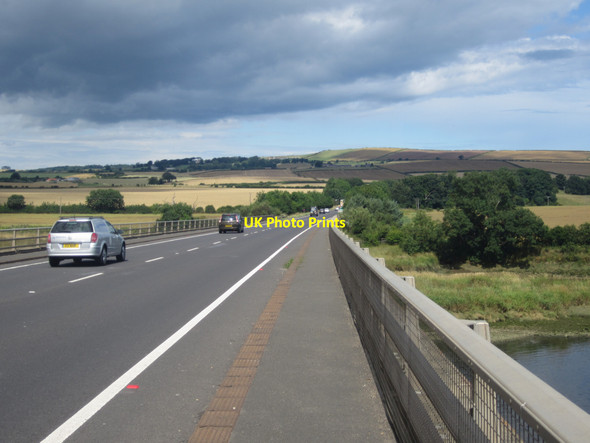 Photo 6"x4" The A1 crossing the River Tweed Berwick-upon-Tweed c2013