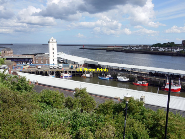 Photo 6"x4" Low Light & Fish Quay from Tyne Street, North Shields Tynemouth c2013