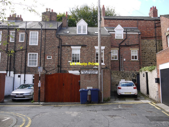 Photo 6"x4" Back Brandling Place South Newcastle upon Tyne c2013
