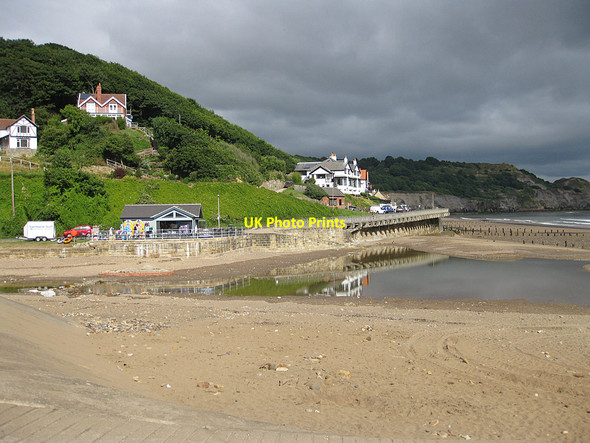 Photo 6"x4" The mouth of East Row Beck Sandsend\/NZ8612 c2013