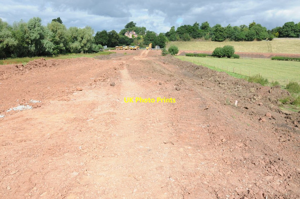 Photo 6"x4" Remains of a railway embankment Tewkesbury c2013