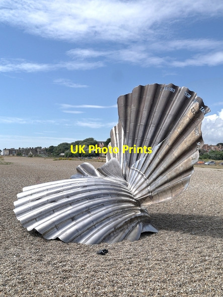 Photo 6"x4" Aldeburgh, The Scallop Aldeburgh c2013